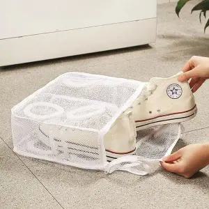 운동화 세탁망 대형 매쉬 엉킴 방지 신발 세탁 (WFK9R5M)