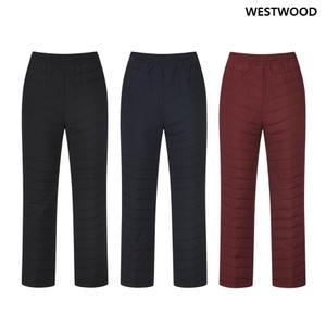 [AK플라자] [웨스트우드] 여성 퀼팅 패딩 부츠컷 밴드 팬츠 (3컬러) WP4WTPD534