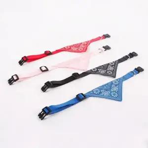 강아지여름옷 스카프 목줄 강아지목줄 (WFJSR7H)