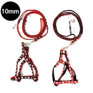 강아지 도그프린팅 랜덤1개 가슴줄 10mm 가슴줄세트 (WFJ7U5R)