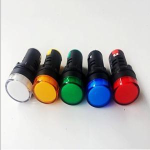AD16-22D/S AD16-22DS LED 전원 표시등 22mm 12/24/26/110/220V/380V/440V 신호등 파일럿 램프