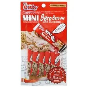 고양이 간식 미니 베로베로 연어맛 1팩 스낵 자연재료 사용 (WFK6PN5)
