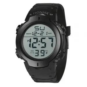 남성 디지털 HONHX Black 스포츠 손목시계_8001-3 (WFK905J)