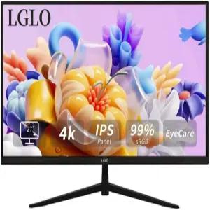 LGLO 27인치 4K UHD3840x2160 모니터 듀얼 모드 4K60Hz2K144Hz IPS 패널 보더리스 디자인 HDR400 99 sRGB