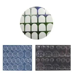 네일 양면 네일아트 발팁스티커 연장패디팁 네일 (WFK9CMO)