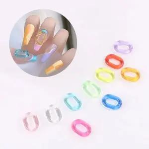 투명고리파츠 투명체인파츠 고리파츠 젤리체인파츠 (WFK9CRF)