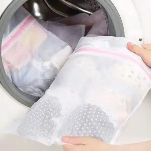 지퍼세탁망 2종 세트 빨래망 속옷 양말 의류손상 방지 (WFK9EV1)