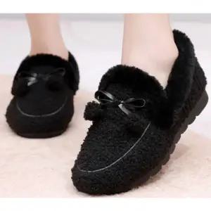 겨울 털단화 여성로퍼 양털방한화 뽀글이슈즈 모카신