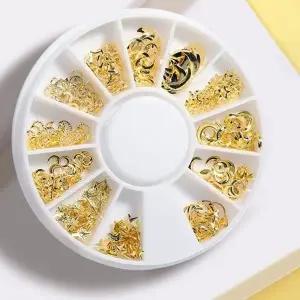 네일아트 파츠스톤 세트 큐빅 장식 재료 데코 12종 (WFK9FE3)