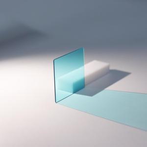 UVIR650nm 필터 사각형 12mm 렌즈 광학 IR 컷 컬러 이미징 색상 보정 적외선 차단