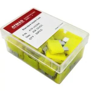 네비게이션자동차휴즈 과부하 자동차퓨즈 보호 차량용퓨즈박스 대형20A (WFKA4ZL)