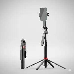 AI모션인식 삼각대 얼굴 추적 스마트폰 튼튼한 (WFKADHS)