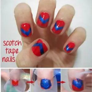 도구 스타일링 데칼 손톱 테이프 네일 아트 스 (WFK9XTR)