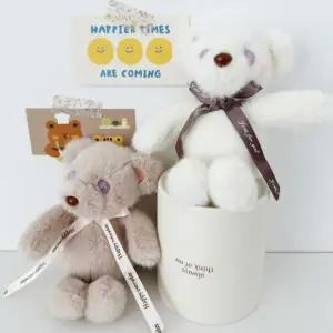 [하프클럽/]가방고리 눈이 예쁜 키홀더 실리콘키링 열쇠고리 인형키링