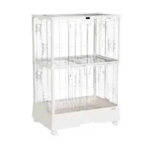 앵무새 새장 이동장 케이지 조류 키우기 2층 새둥지 빌라 이동식 새집 사육장 놀이터