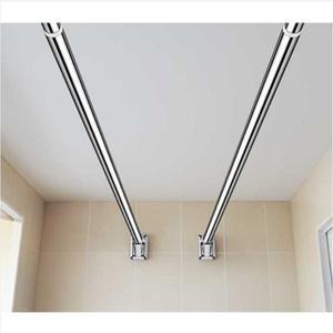 빨래봉 5 0 75 테라스 스테인리스 커튼봉 커텐걸이 베란다건조대 0 무타공