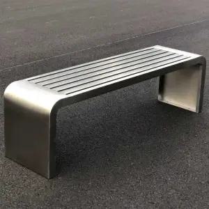 스테인레스 벤치 철제 벤치 휴식 흡연실 스틸 공원