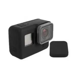 고프로 히어로 7 6 5 실리콘 케이스 블랙 앞캡 충격보호 스크래치 방지 (WFKAD29)
