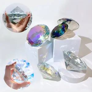 고품질 네일아트 80mm 네일디스플레이소품 유리다이아 수정구 (WFKANBK)