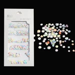 고품질 스톤 플렛 네일장식 포인트스톤 네일스톤 얼음스 (WFKANIN)