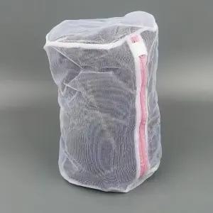 브라 세탁망 원형 속옷 세탁 주머니 부드러운 섬유 보호 (WFKAXEO)