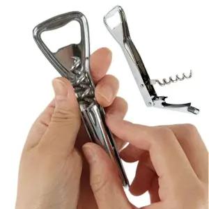 다용도 만능 스텐 오프너 병따개 캔뚜껑 따개 보틀 맥주병 콜라 깡통 3in1