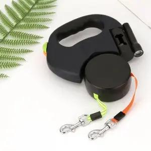 리드줄 강아지 애견 반려동물 자동 산책줄 외출용품 (WFKB8H8)