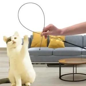 가능 막대 낚시대 고양이 교체 리필 반려동물 긴 고양 (WFKB8HE)