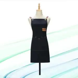 카페 바리스타 앞치마 공방 린넨 생활방수 (WFKB3SX)