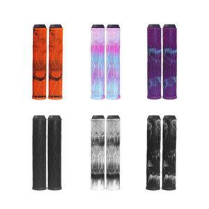 자전거 그립 락온 산악 핸들바 커버 인체공학적 혼합 색상 충격 방지 TPR 고무 사이클링