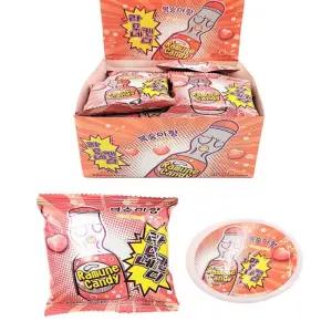 JERYLABEL 라무네캔디 복숭아향 18G 20개 1세트 학원간식