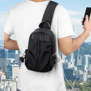 [하프클럽/]소형 여행용 부기 크로스백 방수 등산 충전 슬링백