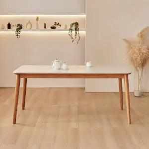 [신세계라이브쇼핑]동서가구 로라 원목 세라믹 식탁 1400 DF927575