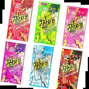 소다맛젤리 짱시쥬세트 딸기+사과+피치+포도+소다+콜라(1개씩)