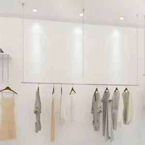 [하프클럽/]옷집 매장 청장형 천장 와이어 옷걸이 행거 80cm