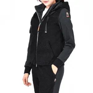 MOEGI 모에기 후드 집업 자켓 블랙 PW FLE PF33 541