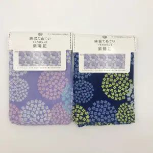 테누구이 가제 수건 (수국)/면손수건/세면/타올/아기/손수건/순면/가재/면수건/신생아/유아/면타올/무형광