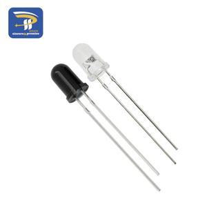 호환 10 쌍 F3 3mm 940nm LED 적외선 이미 터IR 송신기 다이오드 301A 아두이노용 튜브에