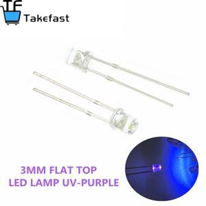 호환 LED 플랫 탑 발광 다이오드  UV 핑크  RGB 적외선 이미터  IR 리시버  그린  블루  옐로우  오렌지