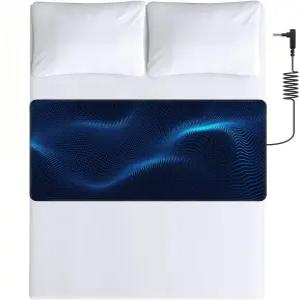 수면 개선 불안 감소 염증 두통 균형을 위한 접지 매트. 테라피 블랙(75.8 * 27.5인치)