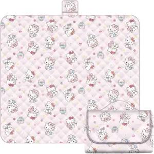 Tlyunaooez 80 x 피크닉 담요 엑스트라 라지 방수 및 접이식 비치 6~8인용 3겹 야외 캠핑 공원 해변 잔디