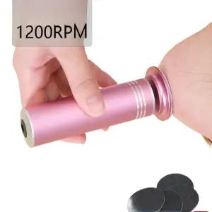 패디플래닝 기계 발각질 각질 굳은살 뒷꿈치 제거기 굳은살제거 벨벳 관리 뒤꿈치 충전 블랙