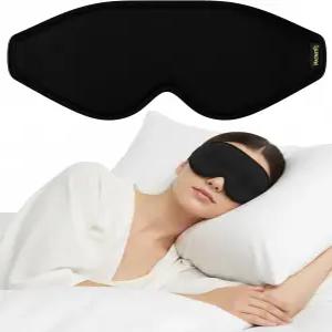 MagnetRX 마그네틱 수면 마스크 - 11개의 네오디뮴 자석이 있는 남녀를 위한 효과적인 깊은 휴식 여행 및