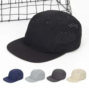 남성 시원한 메쉬 홀 펀칭 캠프캡 여름 모자