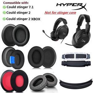 [호환품]HyperX Cloud Stinger 7.1 / 2 xbox 헤드셋 교체용 귀마개 귀 베개 헤드밴드 쿠션용 이어 패드