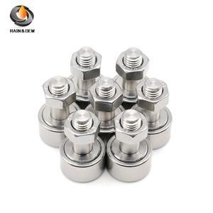 소형 트랙 롤러 베어링 CF5 SUS304 스테인레스 스틸 캠 팔로워 니들 KR13 M5X13X23 mm 1 개