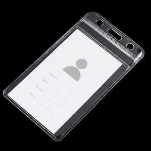 투명 카드 홀더 카드케이스 카드포켓 아크릴케이스 교통카드케이스 수납