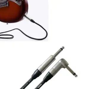 [하프클럽/]3미터 길이 일렉기타 베이스 악기 케이블 현악기 액세서리