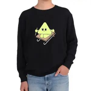 고품질 기모맨투맨 썰매장 썰매 얼음 겨울놀이그림 전색상 사이즈 (WFKB7D3)