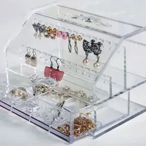 [하프클럽/]악세서리 정리함 서랍형 귀걸이 헤어핀 목걸이 보관함 수납박스